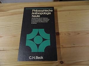 Bild des Verkufers fr Philosophische Anthropologie heute : [Die Beitr. dieses Buches grnden sich auf e. Vortragsreihe d. sterr. Rundfunks, d. in d. Jahren 1970 u. 1971 gesendet wurde]. 11 Beitr. von Otto Friedrich Bollnow [u. a.]. Hrsg. von Roman Ro ek u. Oskar Schatz / Beck'sche schwarze Reihe ; Bd. 89 zum Verkauf von Versandantiquariat Schfer