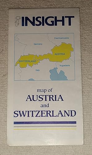 Insight Map of Austria and Switzerland [Map][Import]