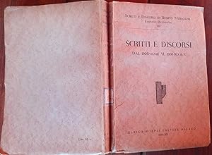 Scritti e discorsi dal 1929 VII-VIII al 1931 IX-X E.F. Volume VII