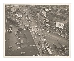 1947 Brooklyn photograph of the intersection of Flatbush and Atlantic Avenues