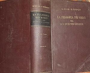 La filosofia dei Greci nel suo sviluppo storico. Volume II