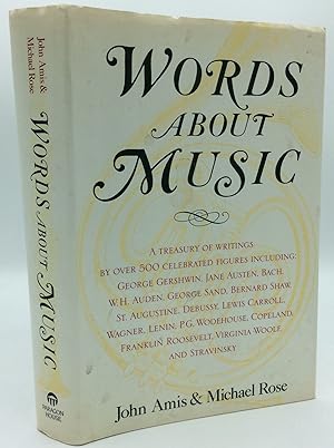 Imagen del vendedor de WORDS ABOUT MUSIC: A Treasury of Writings a la venta por Kubik Fine Books Ltd., ABAA