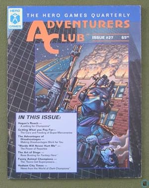 Immagine del venditore per Adventurers Club: Hero Games Quarterly #27 (Fall 1995) venduto da Wayne's Books