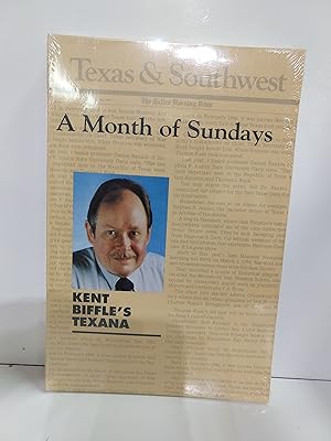 Seller image for A Month of Sundays for sale by Fleur Fine Books