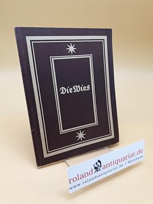 Bild des Verkufers fr Die Wies ; Ein Meisterwerk des deutschen Rokoko zum Verkauf von Roland Antiquariat UG haftungsbeschrnkt