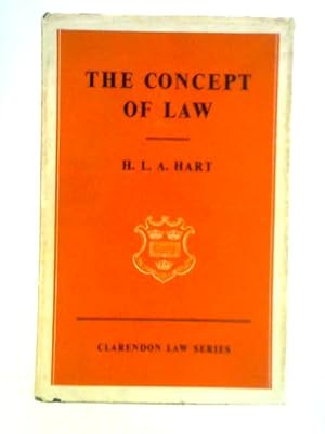 Immagine del venditore per The Concept of Law venduto da World of Rare Books