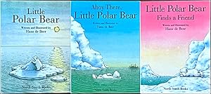 Seller image for De Beer's Polar Bear Miniature Series: Little Polar Bear; Little Polar Bear Finds a Friend; and Ahoy There, Little Polar Bear for sale by Kaleidoscope Books & Collectibles
