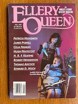 Imagen del vendedor de Ellery Queen Mystery Magazine February 1987 a la venta por Scene of the Crime, ABAC, IOBA