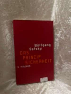 Bild des Verkufers fr Das Prinzip Sicherheit zum Verkauf von Antiquariat Jochen Mohr -Books and Mohr-