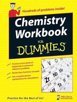 Imagen del vendedor de Chemistry Workbook For Dummies a la venta por WeBuyBooks
