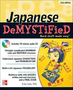 Immagine del venditore per Japanese DeMYSTiFieD with Audio CD, 2nd Edition venduto da WeBuyBooks