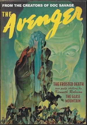 Imagen del vendedor de THE AVENGER #3: THE FROSTED DEATH & THE GLASS MOUNTAIN a la venta por Books from the Crypt