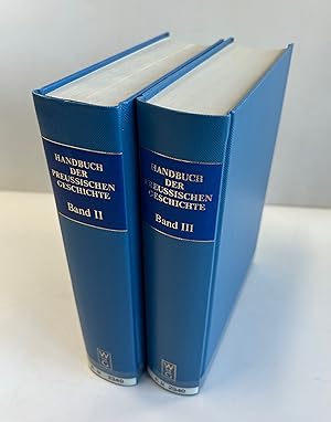 Handbuch der preußischen Geschichte. Band II und III im Konvolut.