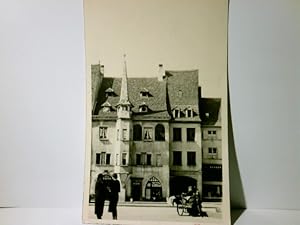 Mühlhausen im Elass. Frankreich. Alte Ansichtskarte / Postkarte s/w. gel. 1943. Gebäudeansichten,...