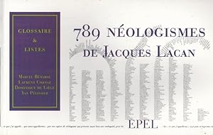 Bild des Verkufers fr 789 NEOLOGISMES DE JACQUES LACAN zum Verkauf von AMAHOFF- Bookstores