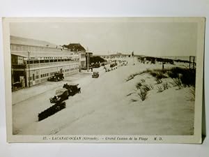 Lacanau - Ocean ( Gironde ). Grand Casino de la Plage. Frankreich. Alte, seltene Ansichtskarte s/...