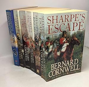 Seller image for Sharpe's escape + Sharpe's devil + Sharpe's enemy + Sharpe's fury + Sharpe's siege + Sharpe's triumph - 6 volumes for sale by crealivres