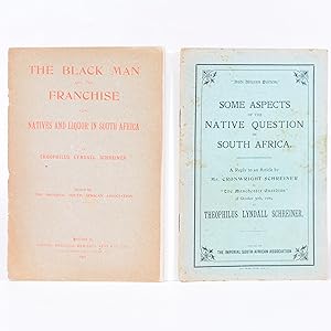 The Black Man and the Franchise also Natives and Liquor in South Africa. Together with Some Aspec...