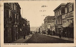 Immagine del venditore per Ansichtskarte / Postkarte Ryde Isle of Wight England, Union Street venduto da akpool GmbH