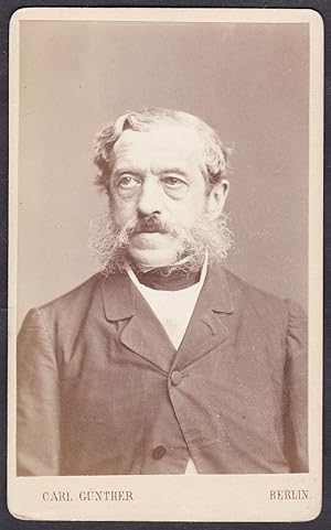 Bernhard von Langenbeck (1810-1887) - Chirurg Berlin / Portrait CDV Foto Photo vintage