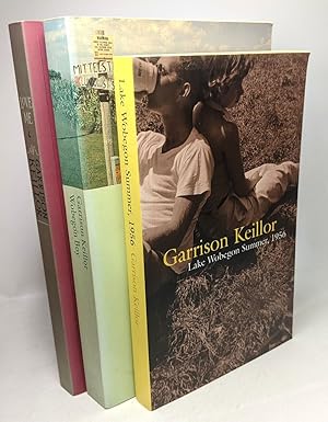 Bild des Verkufers fr Lake Wobegon Summer 1956 (2001) + Love Me (2004) + Wobegon Boy (1998) --- 3 livres zum Verkauf von crealivres