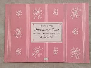 Divertimento F-Dur für c"-Sopran-, f -Alt-und c-Tenorflöte (Violine)(rosa Heft). Zusammengestellt...