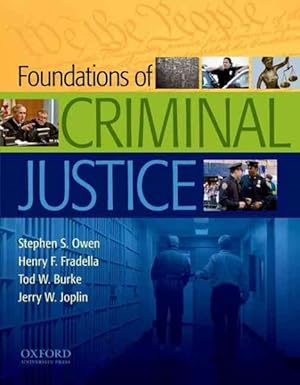 Immagine del venditore per Foundations of Criminal Justice venduto da GreatBookPrices