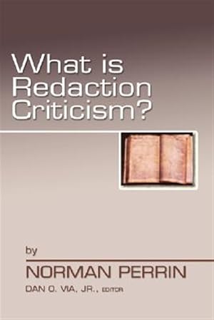 Imagen del vendedor de What is Redaction Criticism? a la venta por GreatBookPrices