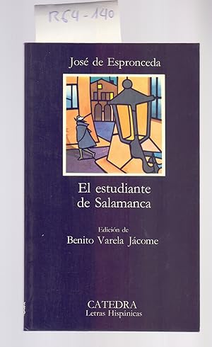 Imagen del vendedor de EL ESTUDIANTE DE SALAMANCA a la venta por Libreria 7 Soles