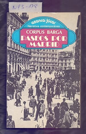 Bild des Verkufers fr PASEOS POR MADRID zum Verkauf von Libreria 7 Soles