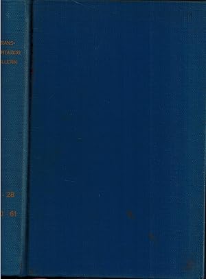 Transplantation Bulletin, Bound 6 Issues 1960-1961, Volume26-28