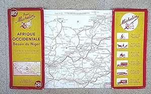 AFRIQUE OCCIDENTALE Bassin du Niger. Carte au 3 millionème (1cm pour 3km) de 1941.