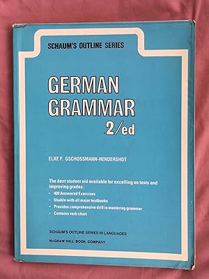 Schaum's Outline of German Grammar