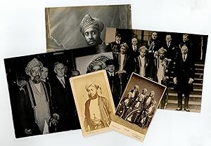 [Five photographs of Sultans of Zanzibar].
