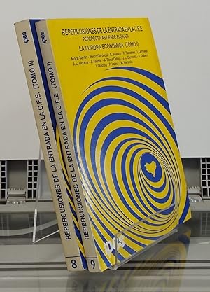 Seller image for Repercusiones de la entrada en la CEE I y II (los dos tomos). Perspectivas desde Euskadi. La Europa econmica for sale by Librera Dilogo