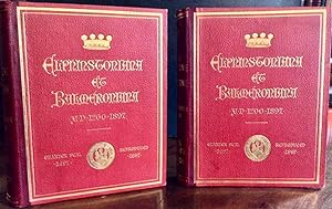 THE ELPHINSTONE FAMILY BOOK OF THE LORDS ELPHINSTONE, BALMERINO & COUPAR. COMPLETE SET IN TWO VOL...