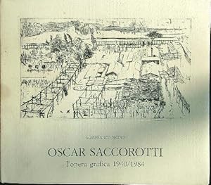 Bild des Verkufers fr Oscar Saccorotti l'opera grafica 1940/1984 zum Verkauf von Librodifaccia