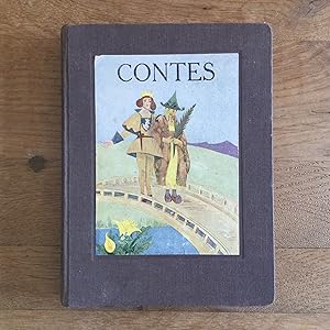 Seller image for Contes. Traduction de K.E. Oukhtomsky. Illustrations en noir et en couleurs de Mlle Alice Perrenoud for sale by Les bouquins d'Alain