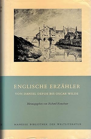 Bild des Verkufers fr Englische Erzhler. Von Daniel Defoe bis Oscar Wilde. zum Verkauf von Versandantiquariat Neumann/Hnnige