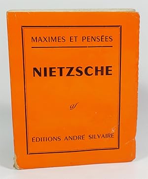 Immagine del venditore per Nietzsche (1844-1900) Maximes et penses venduto da Librairie L'Autre sommeil