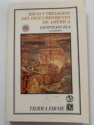 Bild des Verkufers fr Ideas y presagios del descubrimiento de Amrica zum Verkauf von Librera Pramo