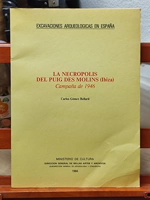 Image du vendeur pour LA NECROPOLIS DEL PUIG DES MOLINS (IBIZA) :Campaa de 1946 mis en vente par LA TIENDA DE PACO