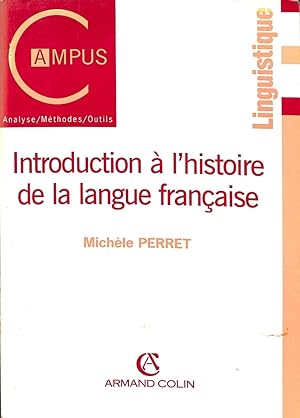 Imagen del vendedor de INTRODUCTION A L HISTOIRE DE LA LANGUE FRANAISE (FRANCS). a la venta por Librera Smile Books
