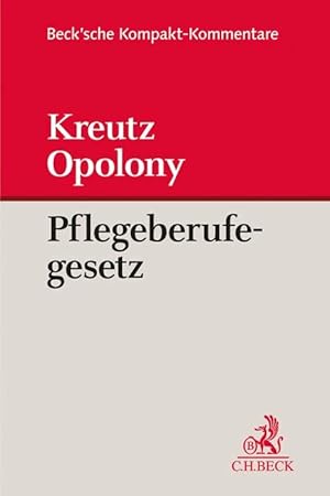 Bild des Verkufers fr Pflegeberufsgesetz zum Verkauf von moluna