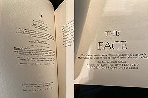 The Face, Limited Edition Advanced Reading Copy - with Slipcase , NEW