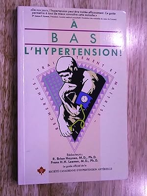Imagen del vendedor de  bas l'hypertension a la venta por Livresse