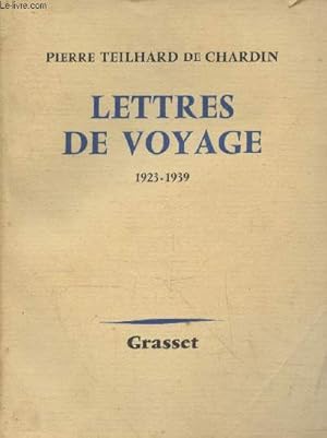 Bild des Verkufers fr Lettres de voyage 1923-1939 (4e dition) zum Verkauf von Le-Livre