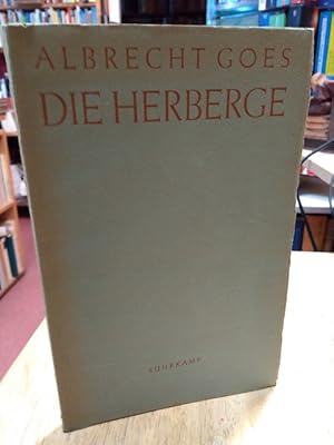 Bild des Verkufers fr Die Herberge. [Gedichte.] zum Verkauf von NORDDEUTSCHES ANTIQUARIAT