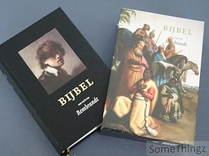 Bijbel met werk van Rembrandt. [Gebonden uitgave met schuifdoos.]