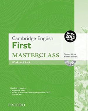 Imagen del vendedor de Cambridge English: First Masterclass: Workbook Pack without Key a la venta por WeBuyBooks
